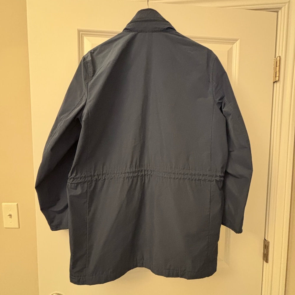 Burberry Brit Men’s Blue Hooded Car Coat – Size M – Like New - Picture 5 of 7